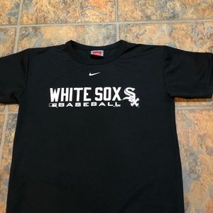 Small Black NikeFit White Sox T-Shirt